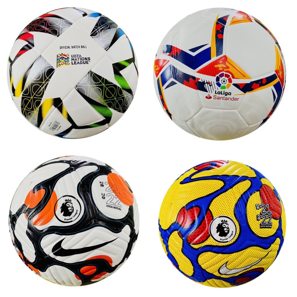 Quả Bóng Đá Mẫu Cúp C1 Ngoại Hạng La Liga  - Size 5 - Tặng kèm kim & lưới đựng bóng