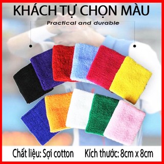 Băng đeo cổ tay thể thao tập gym cầu lông cao cấp nike adidas thấm chặn mồ hôi bảo vệ cổ tay