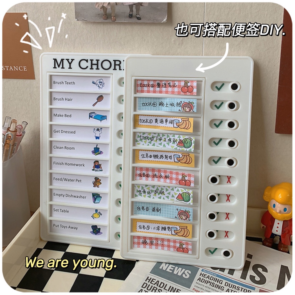 Danh Sách Kiểm Tra Công Việc Của Tôi Có Thể Tái Sử Dụng Bảng Ghi Nhớ Hàng Ngày Bảng Nhựa Biểu Đồ Việc Vặt Thẻ Hành Vi Trách Nhiệm Cho Trẻ Em Tự Kỷ Luật | Top3C01