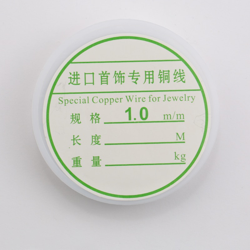 Cuộn Dây Đồng Mạ Vàng / Bạc 0.2-1mm Dùng Làm Trang Sức DIY