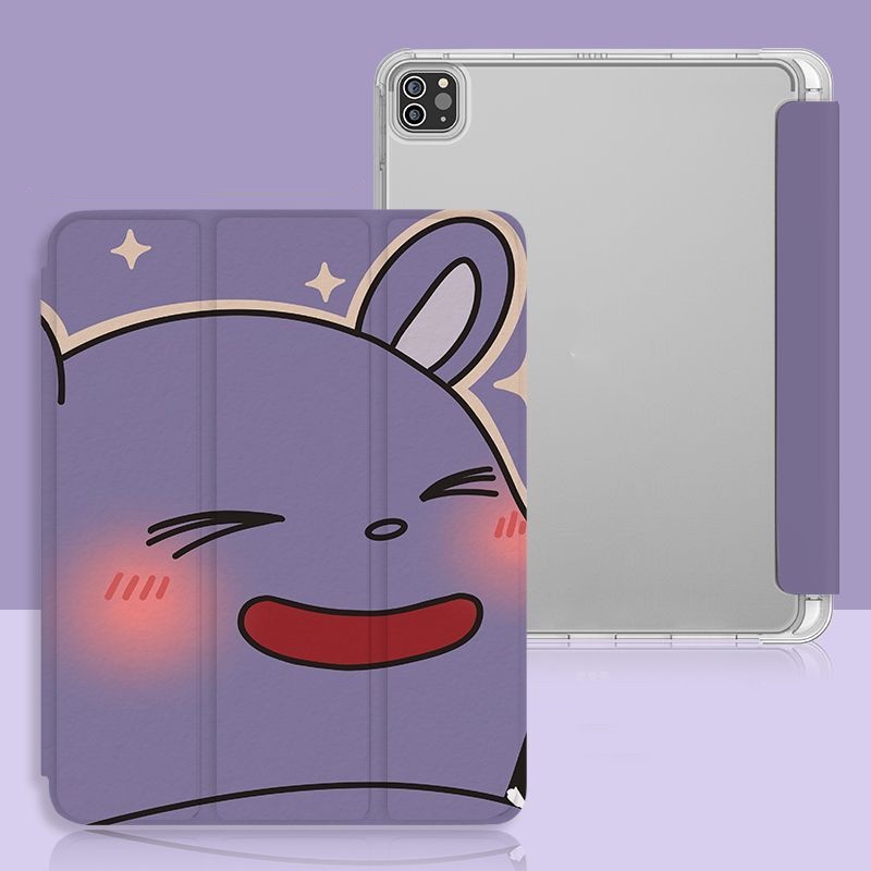 Ốp Máy Tính Bảng Mềm Hình Kuromi Có Khe Đựng Bút Cho iPad Gen10 Air4 / Air5 Gen7 / 8 / 9 Pro11 "Pro12.9" 2022 mini6