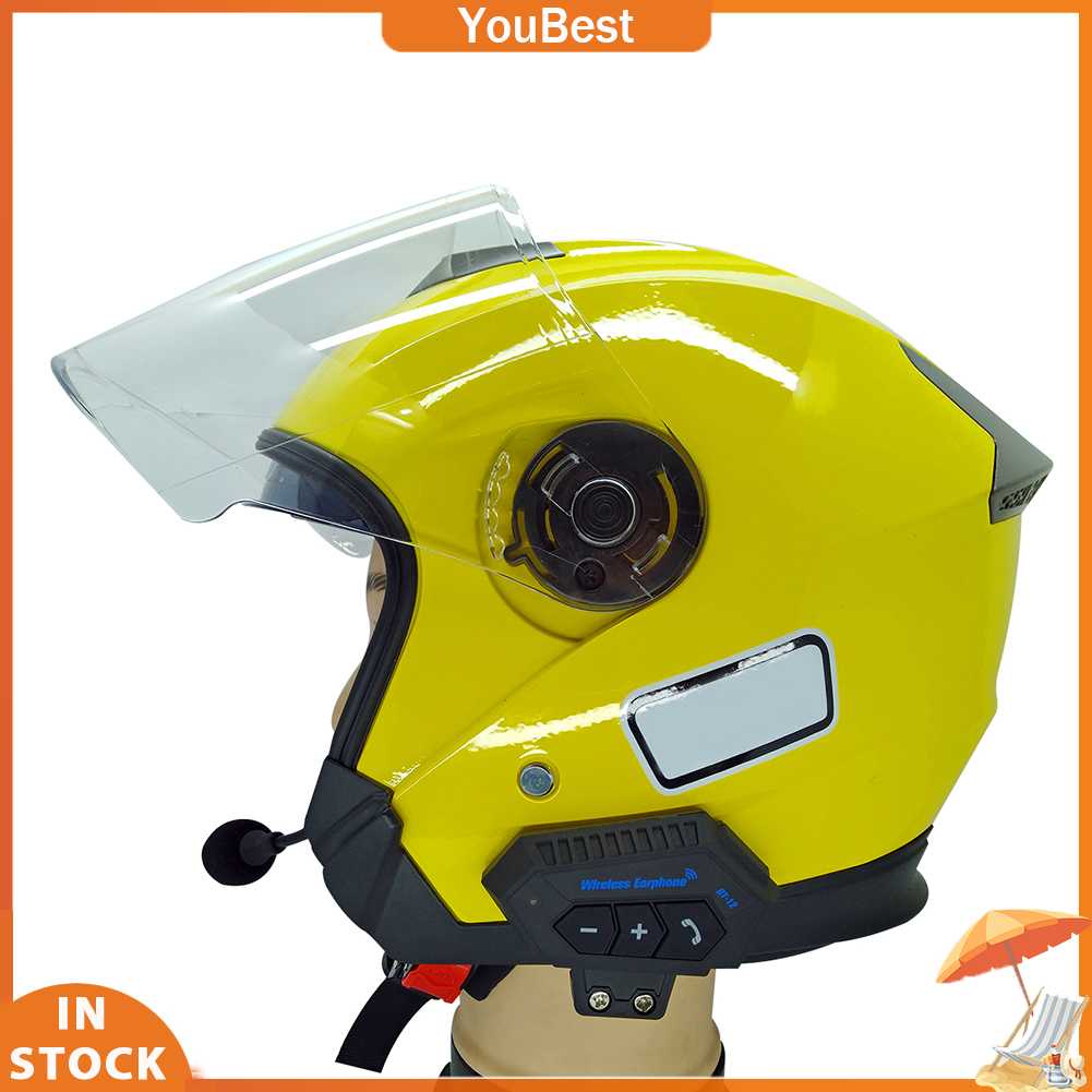 Tai Nghe Bluetooth Bt12 Csr8635 V4.0 + Edr Dùng Cho Mũ Bảo Hiểm