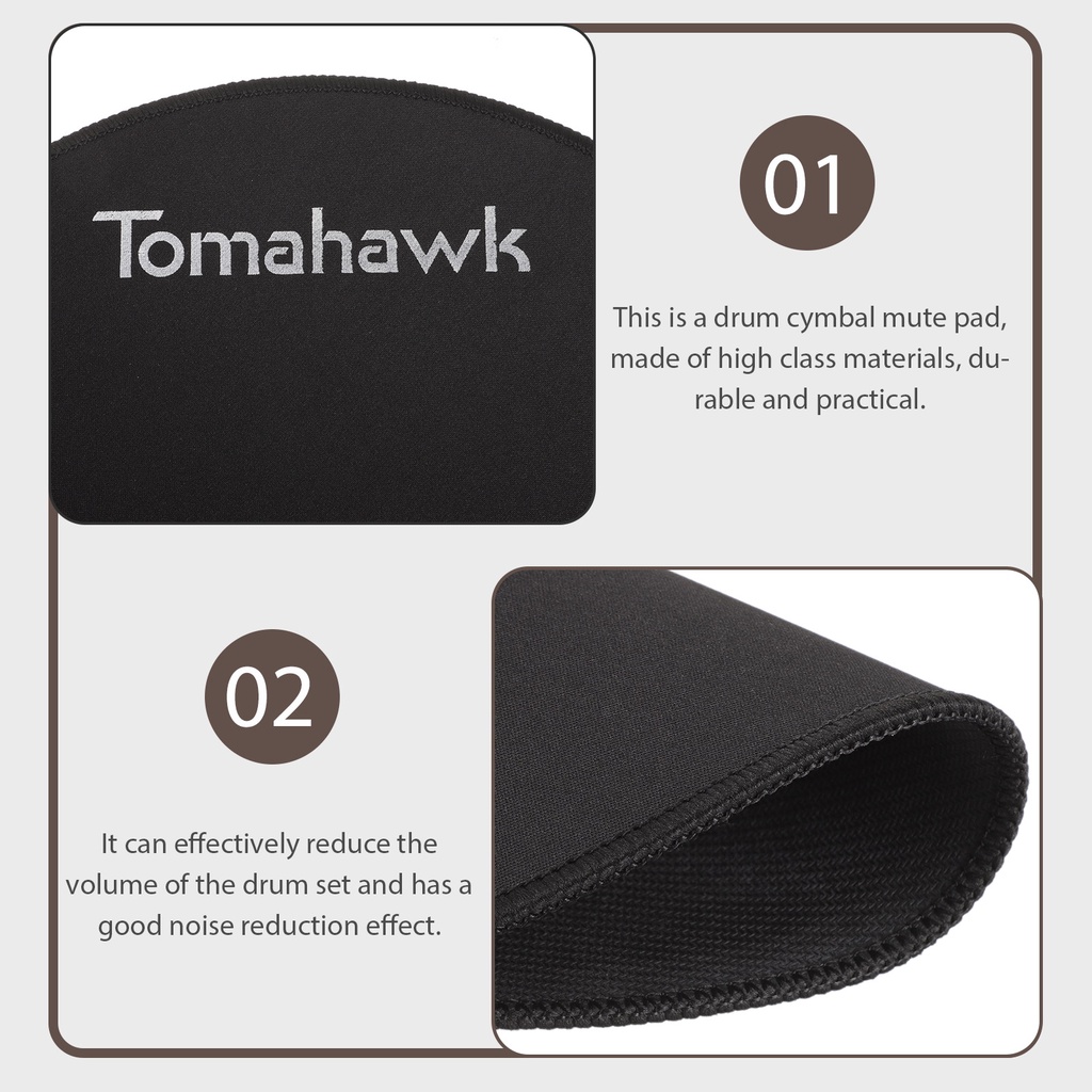 Thảm Cách Âm Cho Trống Cymbal Kích Thước 12 Inch