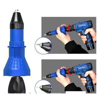 Đầu rút đinh rive gắn máy khoan - đầu chuyển máy khoan thành kìm rút đinh tán