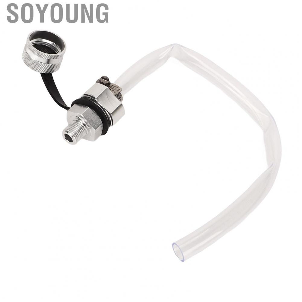 Soyoung Engine Oil Drain Valve  High Efficiency Durable Quick Plug Perfect Sealing Easy To Install for Car