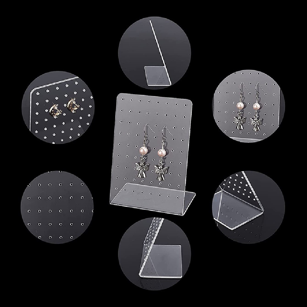 Giá Đỡ Trưng Bày Bông Tai Bằng Nhựa Acrylic Tiện Dụng