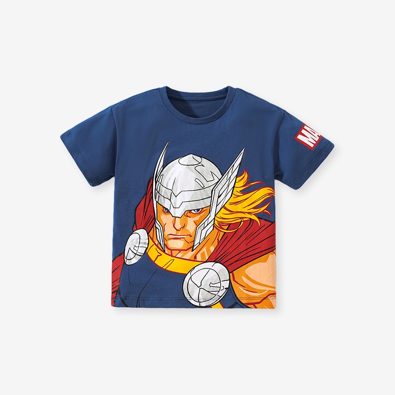 Áo Thun Cotton Tay Ngắn In Chữ Thời Trang Mùa Hè 2023 Mới Cho Bé Trai-0316