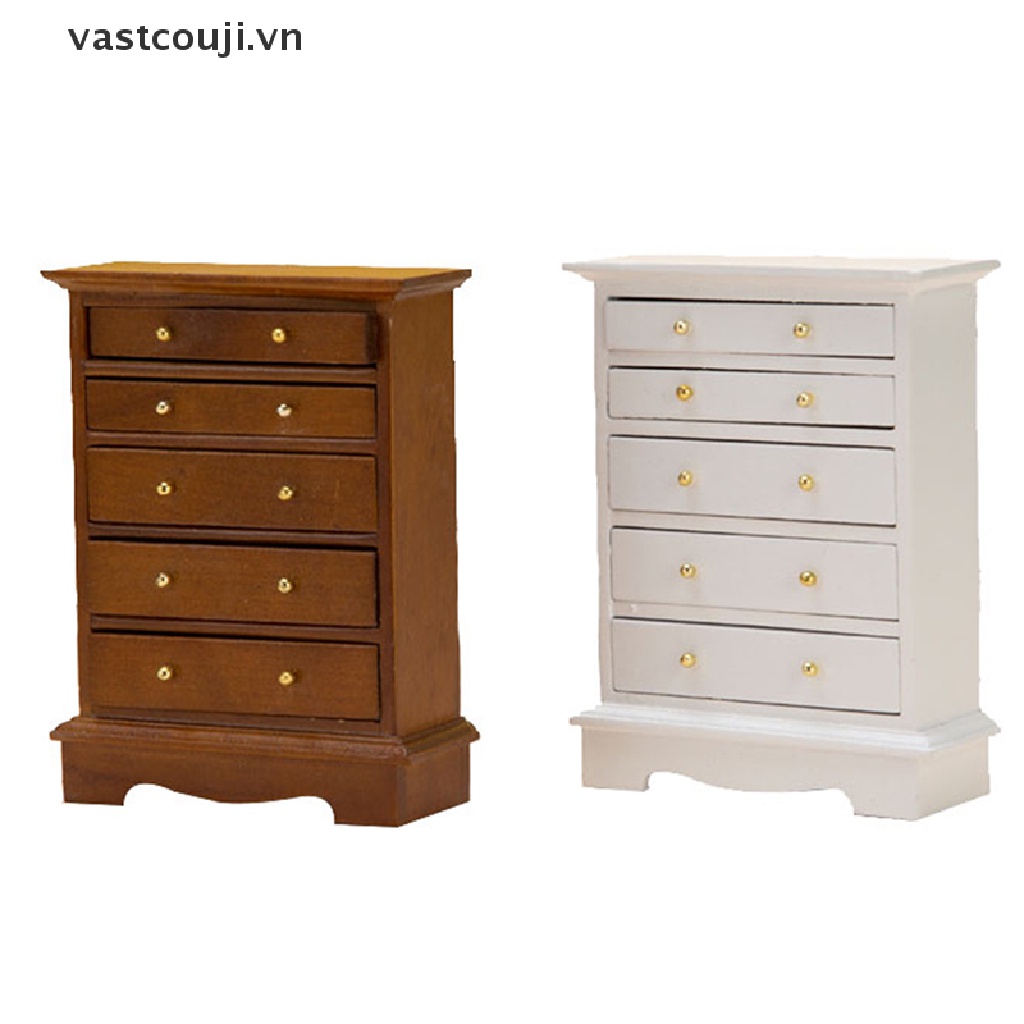 Mô Hình Tủ Quần Áo VASTJI Tỉ Lệ 1: 12 Trang Trí Nhà Búp Bê