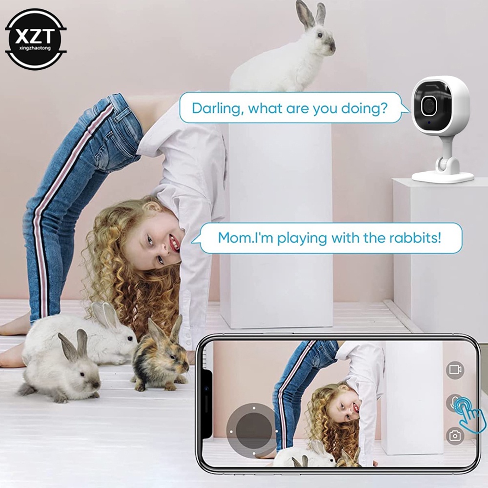 Camera An Ninh A3 1080P mini IP Hỗ Trợ Quay Đêm