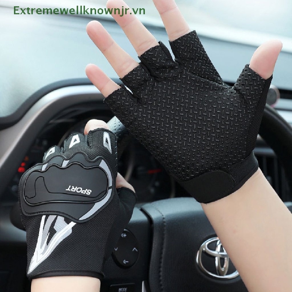 Găng Tay Thể Thao Nửa Ngón Chống Trượt Thoáng Khí