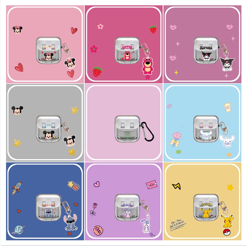 Vỏ Bảo Vệ Hộp Sạc Tai Nghe Bằng TPU Mềm Trong Suốt + Dây Đeo Chống Sốc Cho YX06 tws