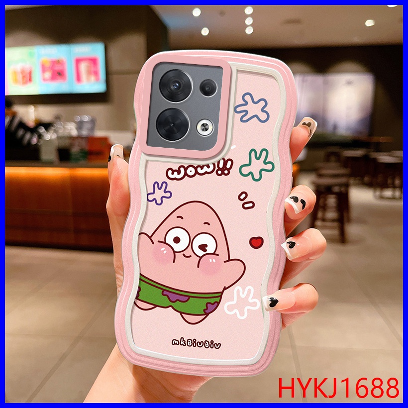 Ốp lưng Oppo Reno8 5G Ốp Điện Thoại tpu Mềm Họa Tiết Lượn Sóng Cho Oppo Reno 8 5G Reno8 5G TY