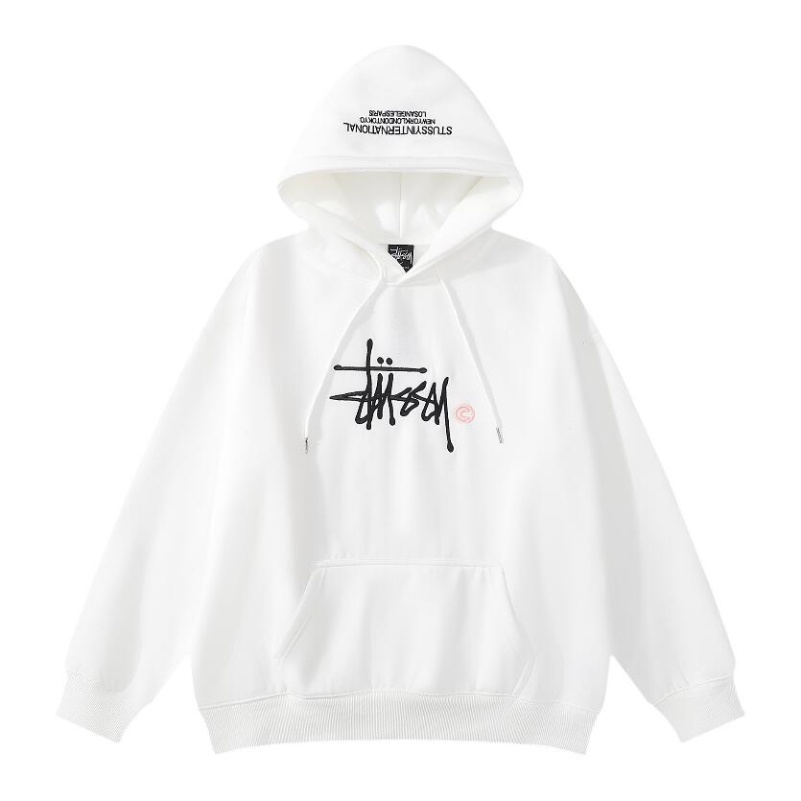 ❤❀  ❤ Áo Thun In Hình Stus-s Cá Tính Hợp Thời Trang-------Áo Hoodie Cotton Tay Dài Thêu Họa Tiết Độ Chính Xác Cao Thời Trang Đường Phố