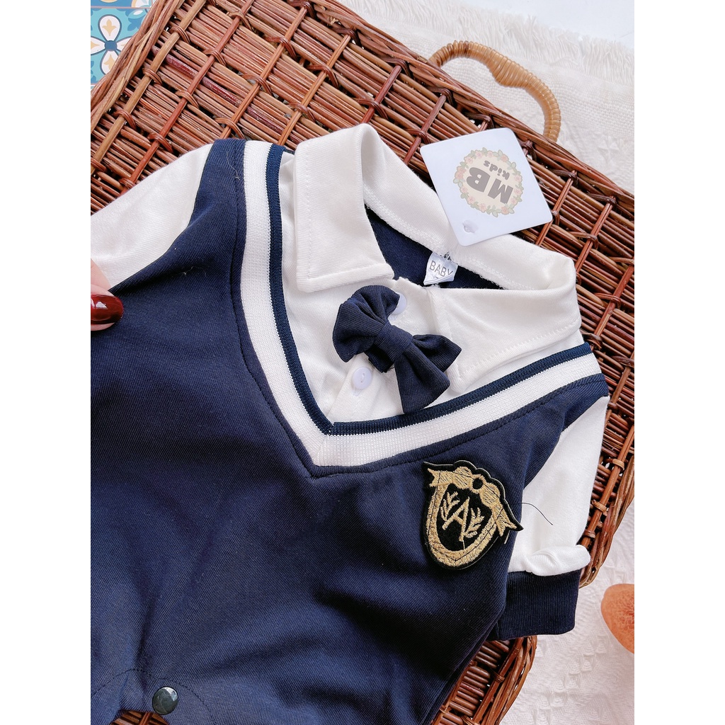 SALE BODY CÔNG TỬ BÉ TRAI DÀI TAY CAO CẤP SIZE 4-15KG