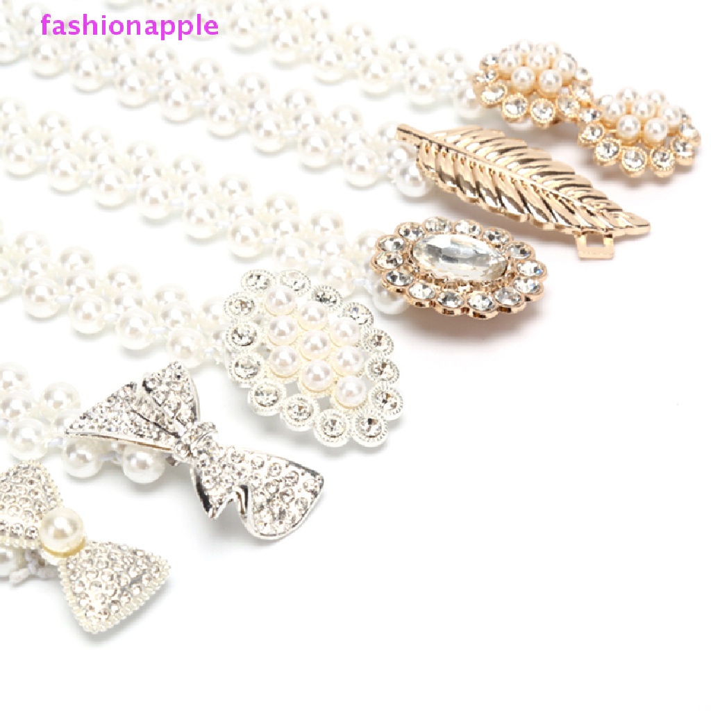 Thắt Lưng Chuỗi Hạt Ngọc Trai Thanh Lịch Thời Trang Cho Nữ