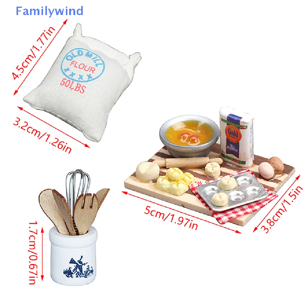 1 Set Dụng Cụ Đánh Trứng 1: 12 Dành Cho Nhà Búp Bê