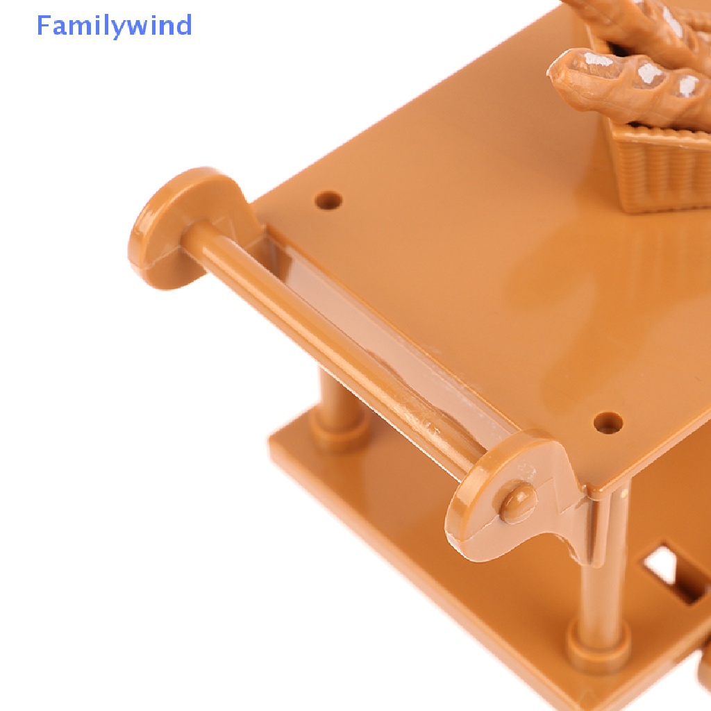 Mô Hình Giỏ Bánh Mì Trang Trí Nhà Búp Bê