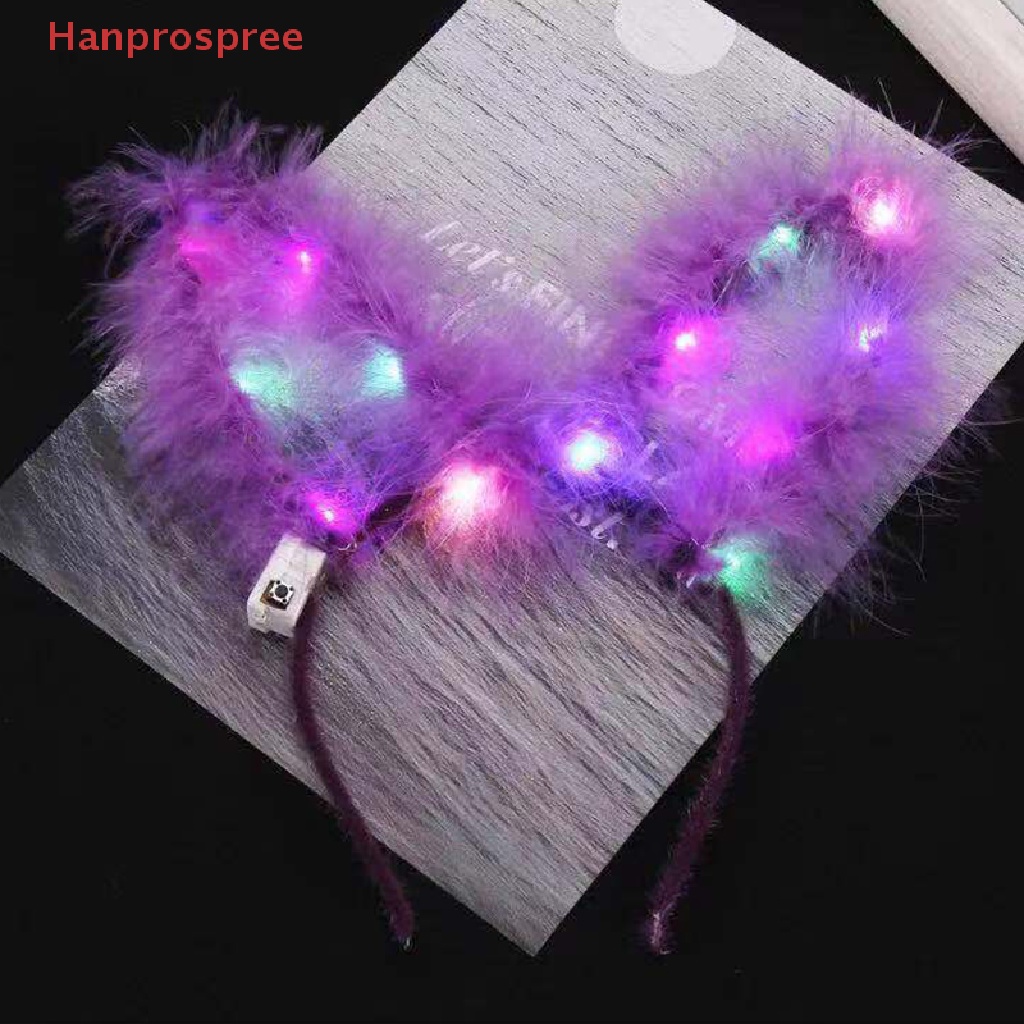 Hanprospree > Băng Đô Tai Thỏ 14 Đèn Phát Sáng Trong Đêm