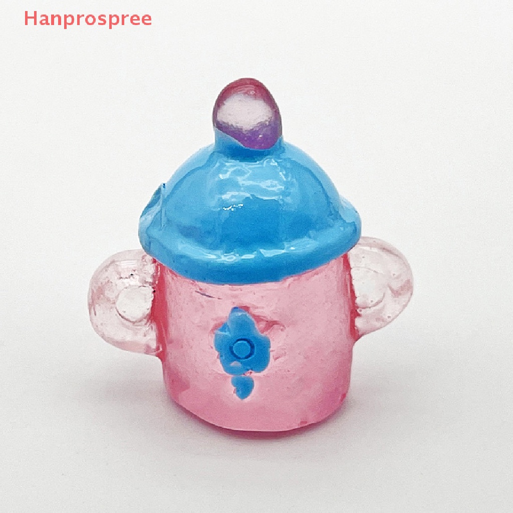 Mô Hình Bình Sữa Em Bé mini Màu Dạ Quang Trang Trí Nhà Búp Bê