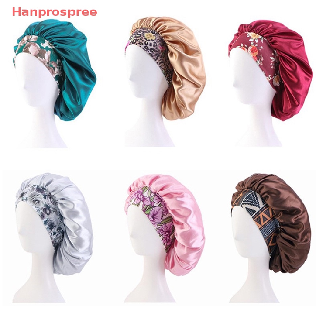 Hanprospree > Mũ Trùm Tóc Khi Ngủ Chống Thấm Nước In Họa Tiết Dân Tộc Cực Lớn