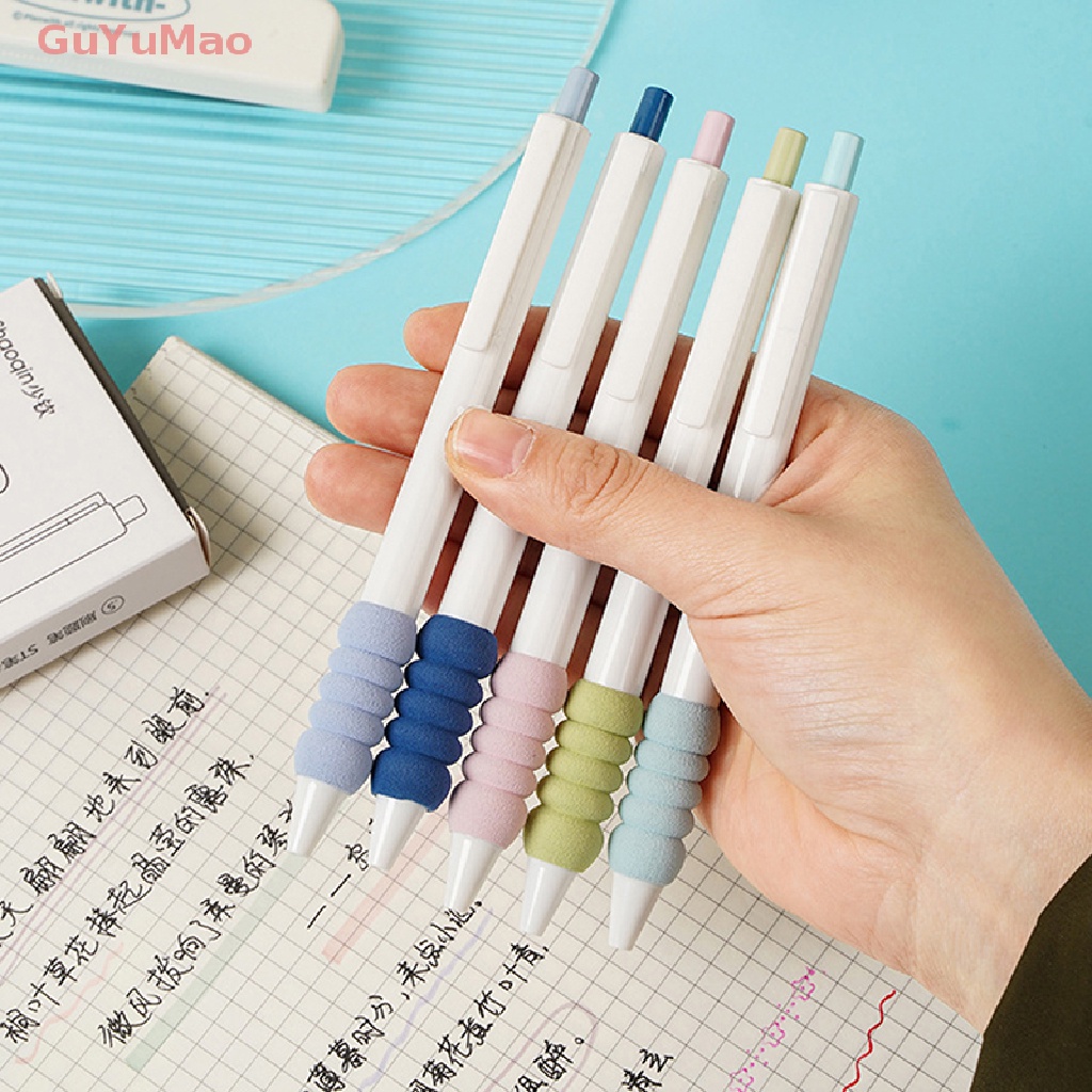 Bút Mực Gel Ngòi 0.5mm Siêu Mềm Có Thể Thu Gọn Cho Nam Nữ