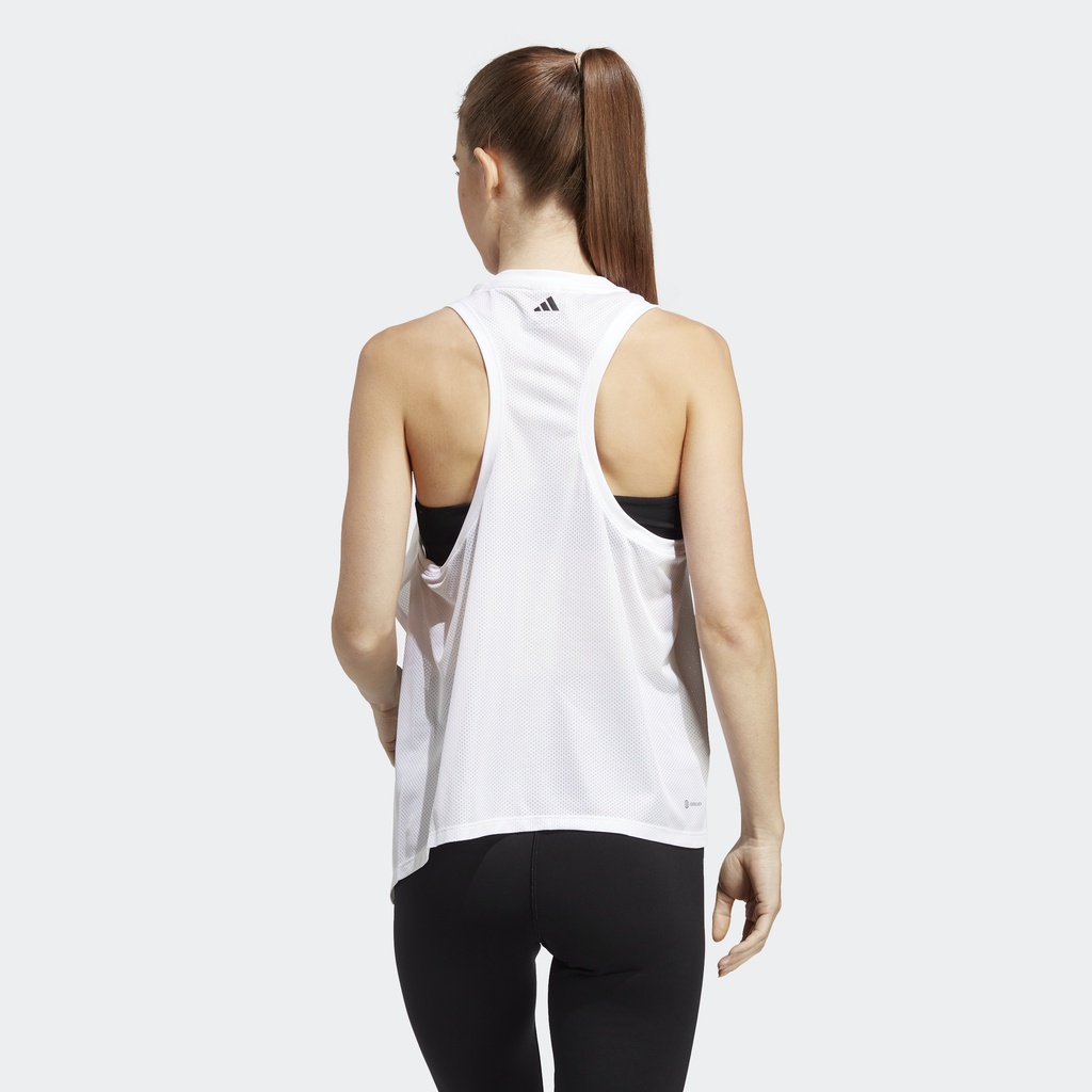 Adidas Tập luyện Áo Tank Top Tập Luyện Quickburn HIIT AEROREADY Nữ trắng HY5396