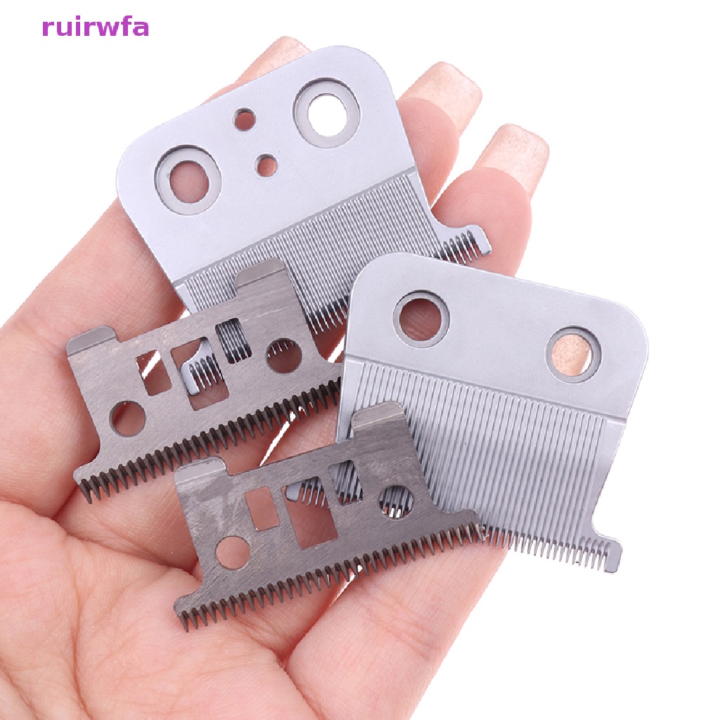 1 Bộ Lưỡi Dao 2 / 4 Lỗ Thay Thế Cho Tông Đơ Cắt Tóc Chuyên Nghiệp ruirwfa Mới
