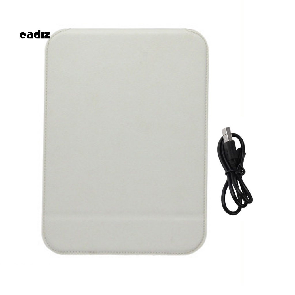 1 Bộ Gương Trang Điểm 1200mAh Có Đèn LED Có Thể Sạc Lại Tiện Dụng