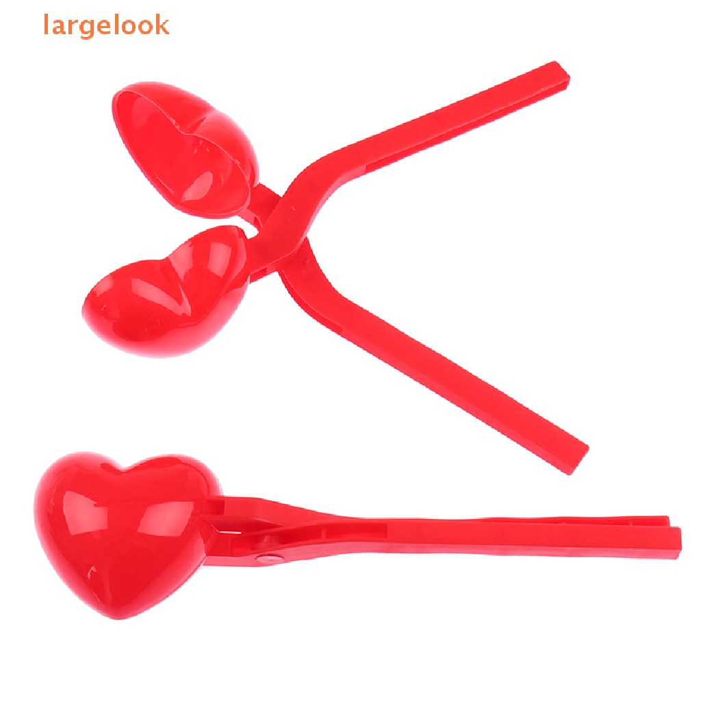 Khuôn Kẹp Làm Quả Cầu Tuyết Hình Trái Tim Dành Cho Trẻ Em