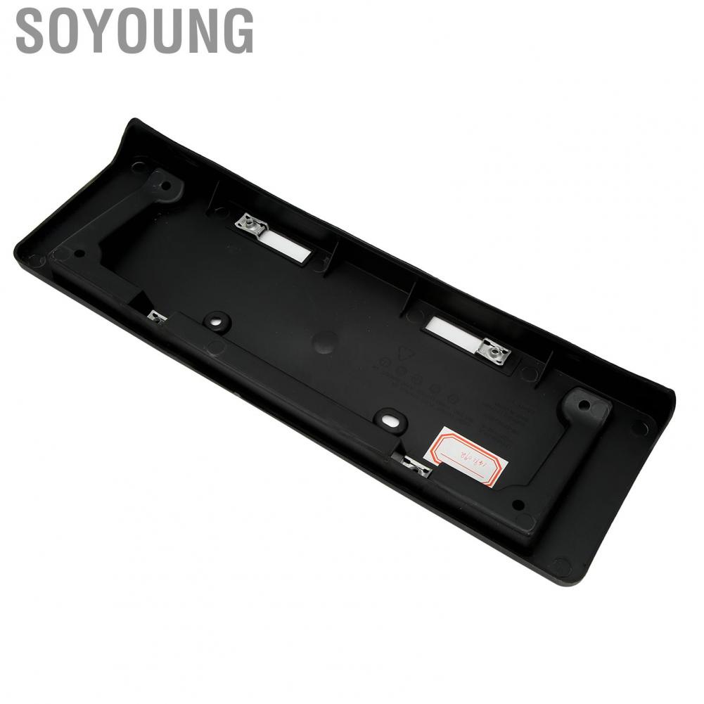 Soyoung Front License Plate Accessory  Longer Lifespan 1493098-00-A Solid Construction for Car