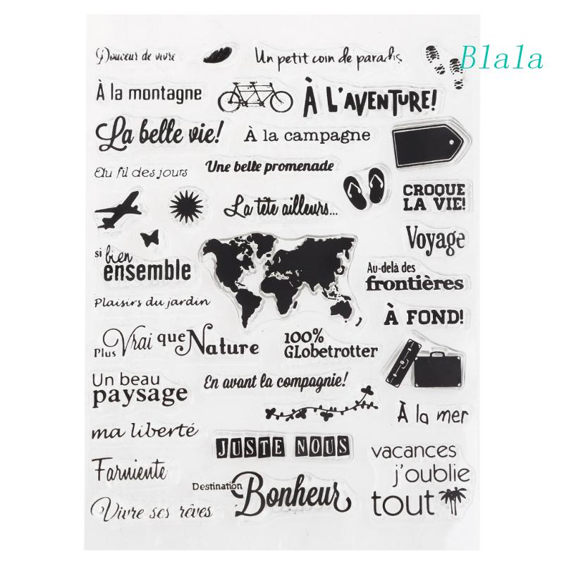 Con Dấu Silicone Trong Suốt Dùng Để Trang Trí DIY