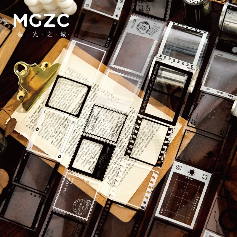 Cuộn Băng Keo Dán Trang Trí Sổ Tay DIY Phong Cách Retro