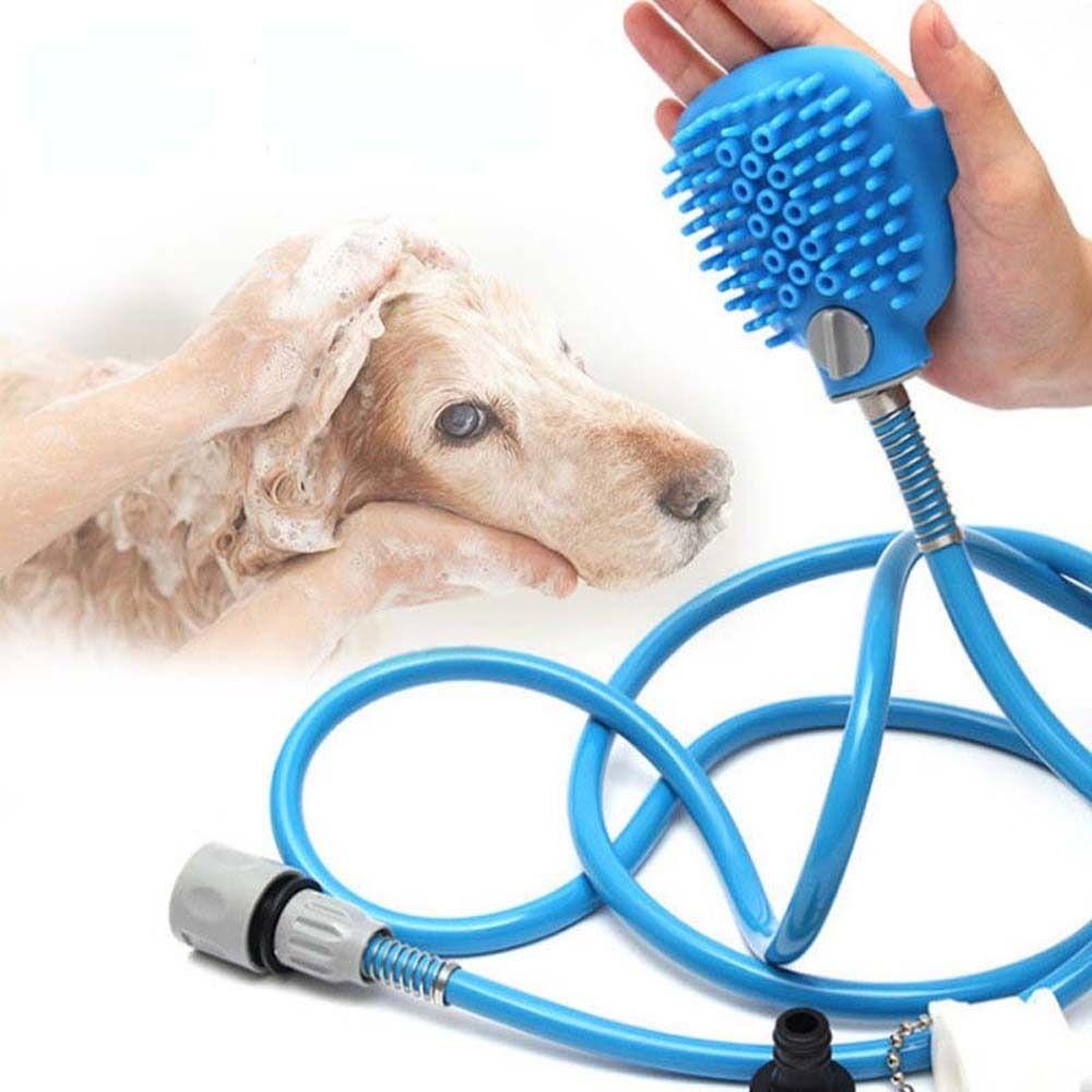 Bàn Chải Tắm Cho Thú Cưng Cầm Tay Có Thể Điều Chỉnh