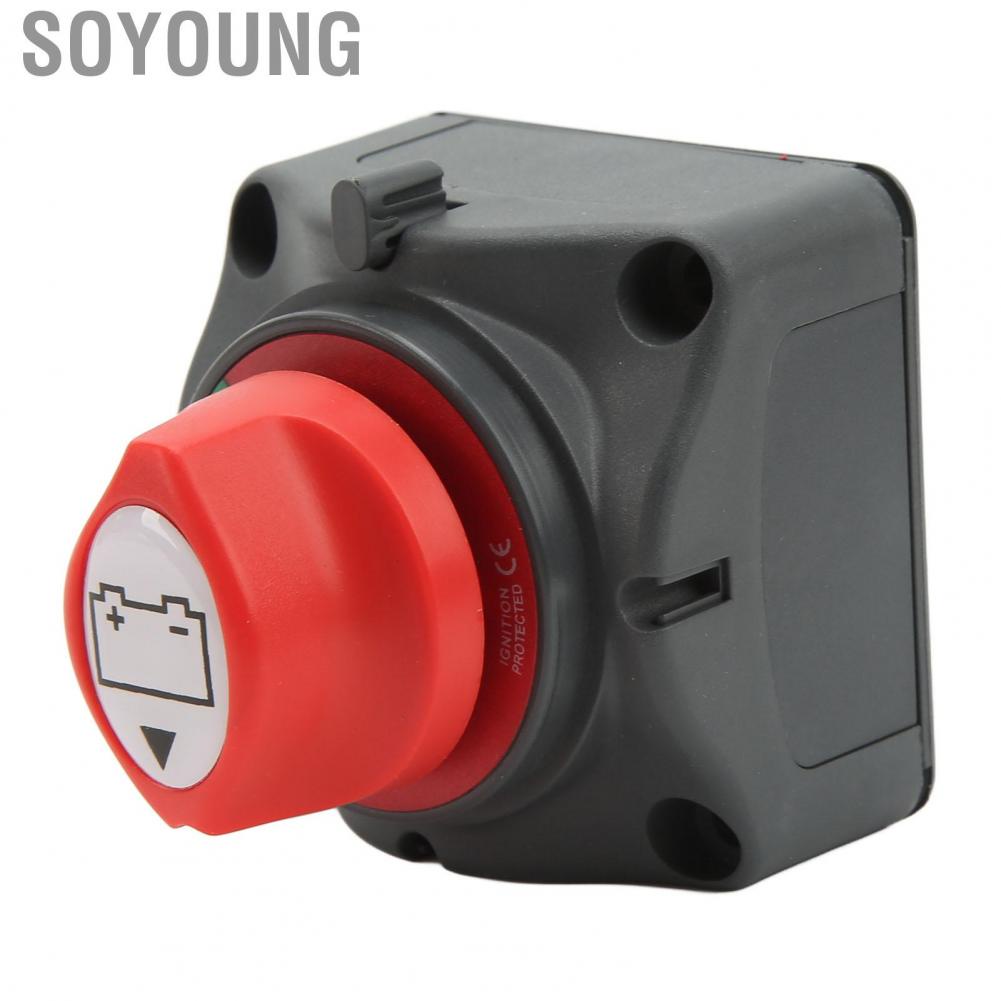 Soyoung Marine Battery Disconnect Switch  Wide Application 12-48V ABS for ATV