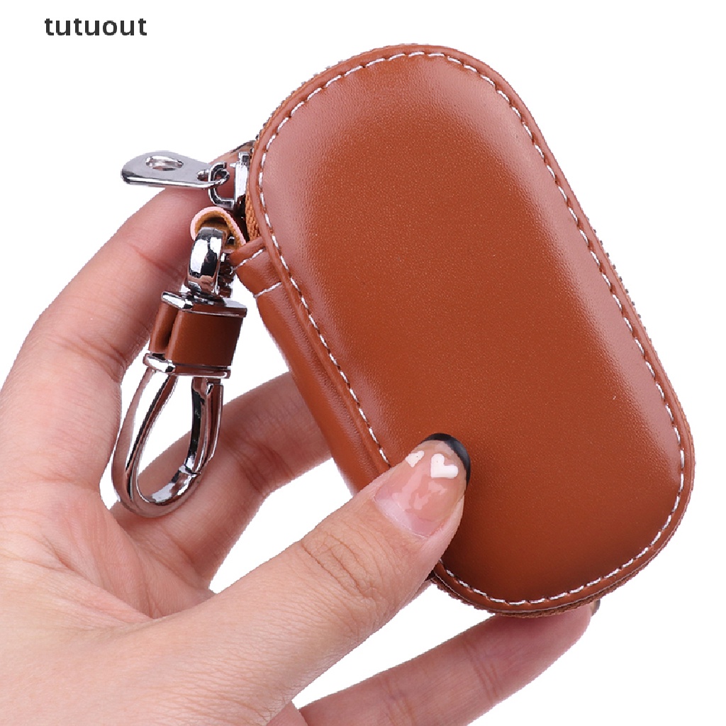 1 Vỏ Da Bảo Vệ Chìa Khóa Xe Hơi Faraday Cage