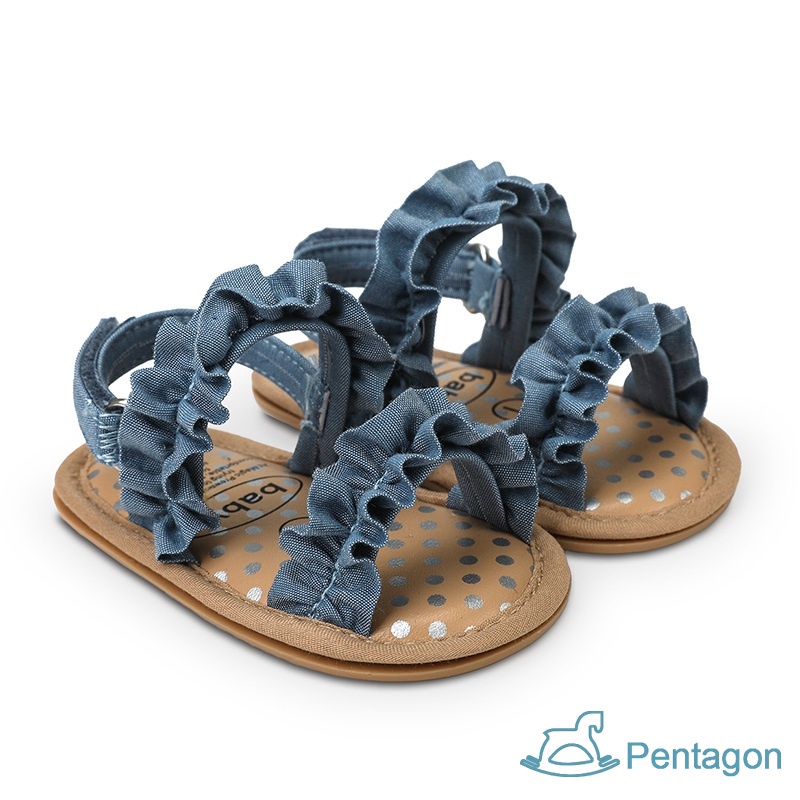 Xăng đan Đế Mềm Chống Trượt Thời Trang Mùa Hè Dành Cho Bé Gái