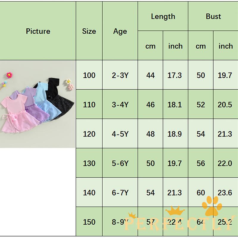 Đầm Múa Ba Lê Ngắn Tay Cổ Tròn Cho Bé Gái