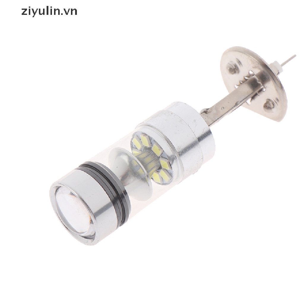 2 Bóng Đèn LED H1 100W 6000K 1000LM Siêu Sáng Cho Xe Hơi