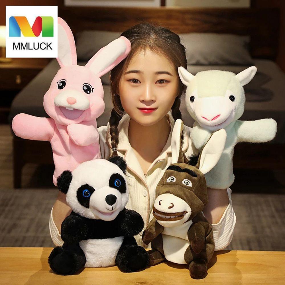 Con Rối Đeo Tay Nhồi Bông Hình Động Vật Hoạt Hình Sáng Tạo Dễ Thương Dành Cho Trẻ Em