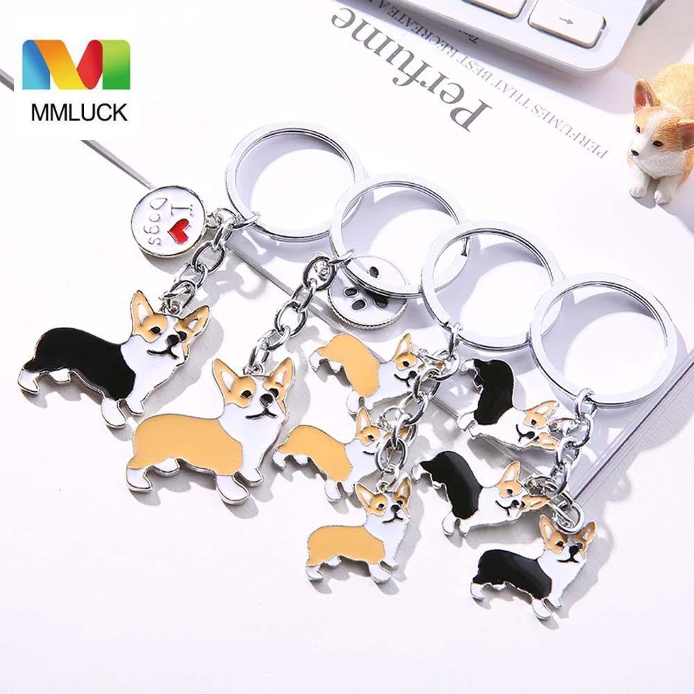 Móc khóa MMULCK hình chú chó Corgi dễ thương