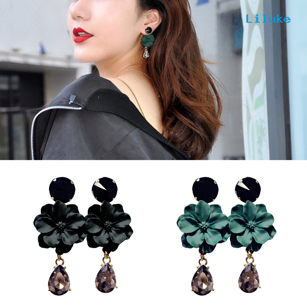 Đôi Khuyên Tai HìNh Hoa ThờI Trang Cho Nữ