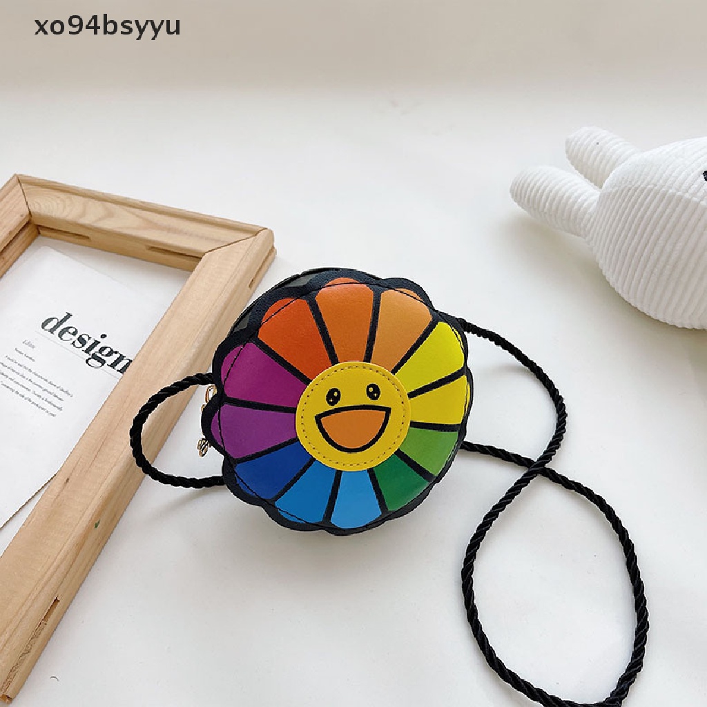 Túi Xách Da PU xo94bsyyu Họa Tiết Hoa Hướng Dương Thời Trang