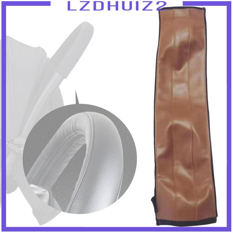 Vỏ Bọc Tay Cầm Xe Đẩy Bằng Da PU Chống Nước Chống Bụi Bảo Vệ Thông Dụng