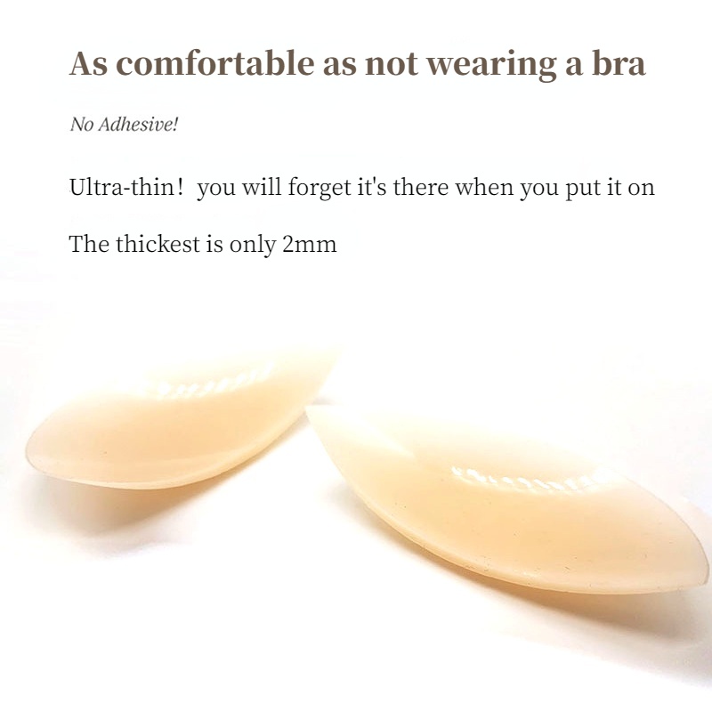 Miếng Dán Ngực Không Đường May Tự Dính Chống Lộ Tiện Dụng