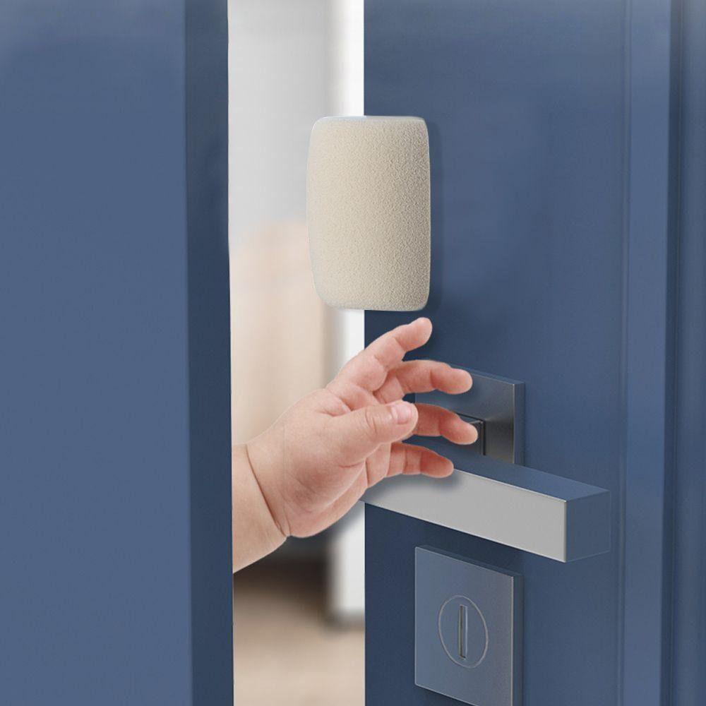 Kẹp Chặn Cửa Chống Tiếng Ồn Chống Kẹp Hình Trụ Tiện Dụng
