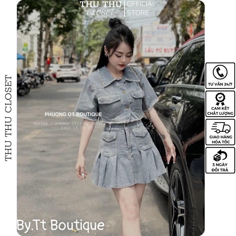 Set váy bò siêu đẹp. Size S M
