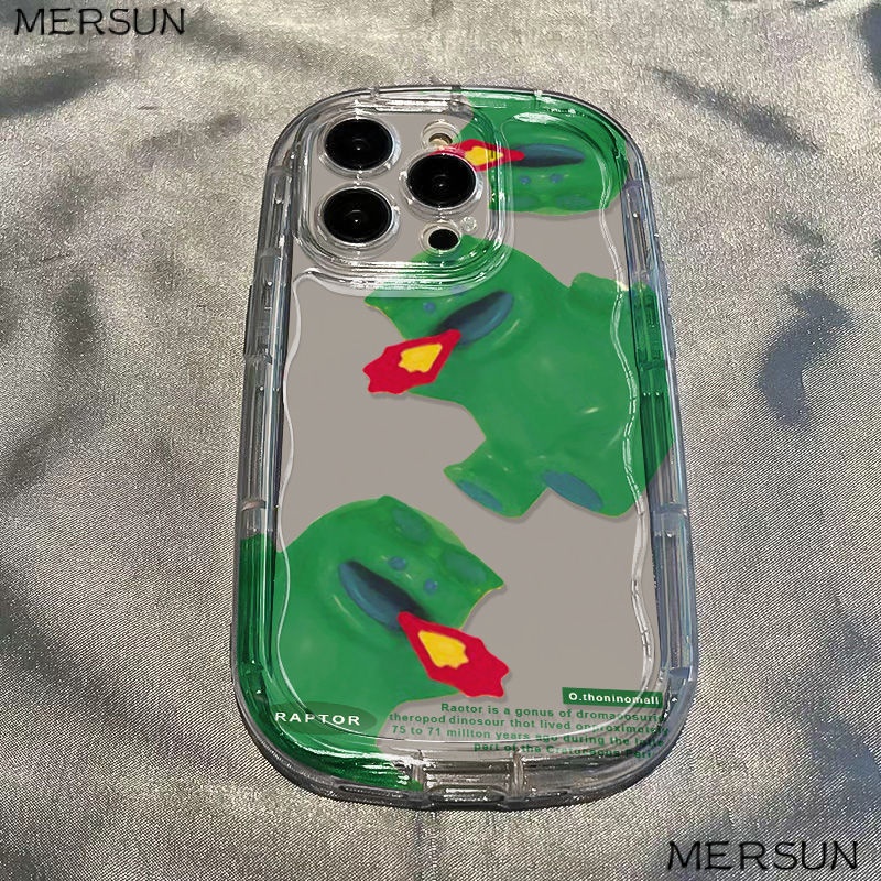 ✅Ốp Điện Thoại Mềm Trong Suốt Chống Sốc In Hình Khủng Long Cho Apple Iphone 13 7 14Xs xr / 8p11promax12 / U0GT