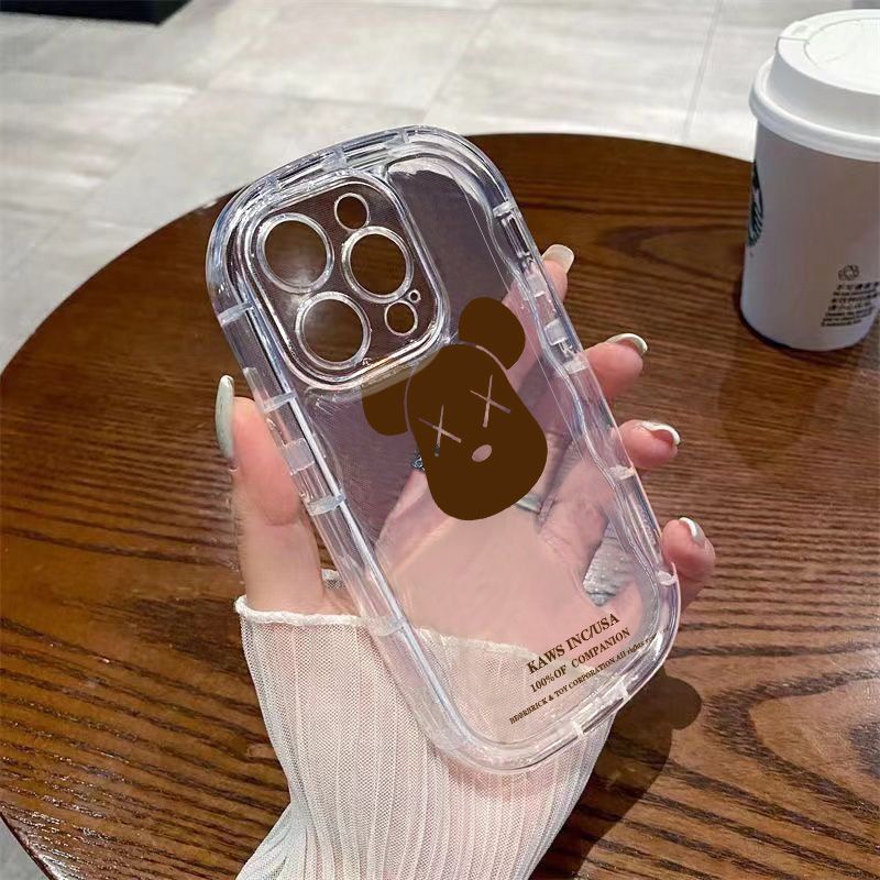 ✅Ốp Điện Thoại Mềm Trong Suốt Chống Sốc In Hình Gấu Hoạt Hình Cho Iphone xs / xr 11 8piPhone14 12 Apple / 7 / promax13