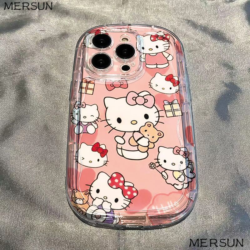 ✅Ốp Điện Thoại Mềm Trong Suốt Chống Sốc In Hình Mèo Hoạt Hình Cho Iphone14promax11 8p12xs / / 7 Apple 13 xr 8AY2