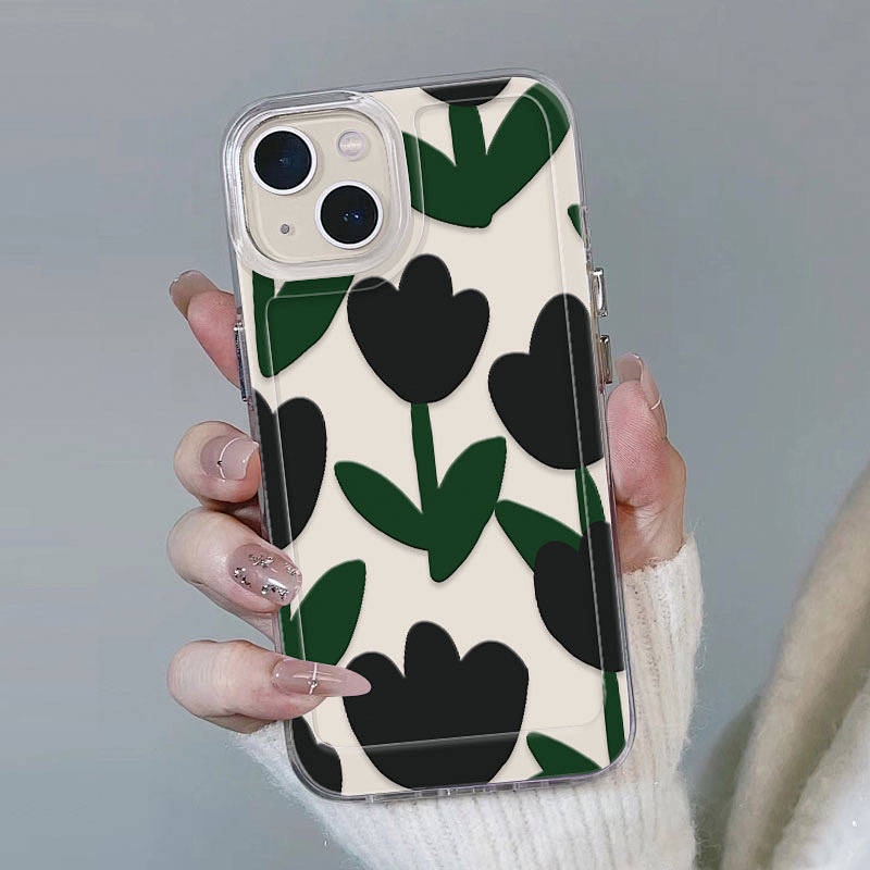 New Tulip Apple 14 Pro12/11 Phone Case IPhoneX/XR Soft Shell Xsmax/7P/Female 6P NbWG